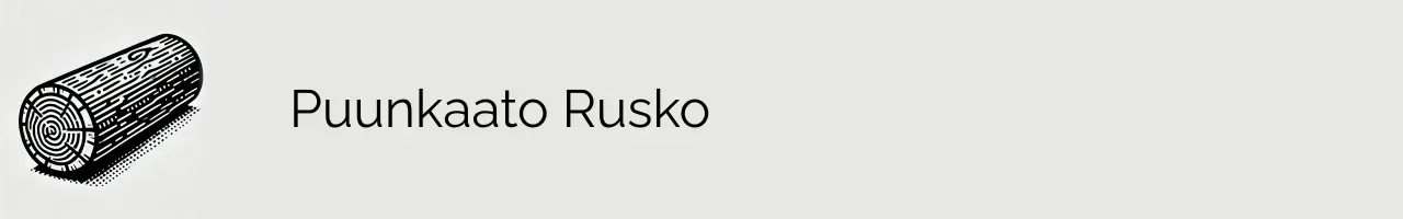 Puunkaato Rusko